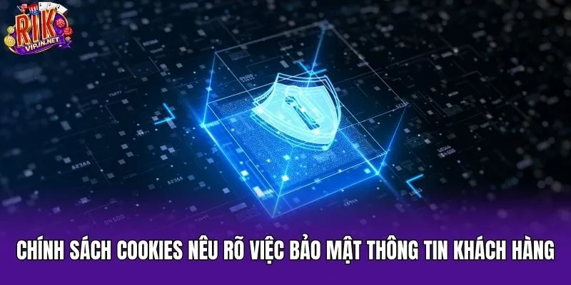 Chính sách cookies nêu rõ việc bảo mật thông tin khách hàng