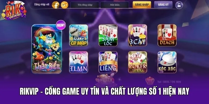 Rikvip - cổng game uy tín và chất lượng số 1 hiện nay